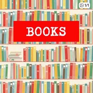 Colorful Bookshelf Print